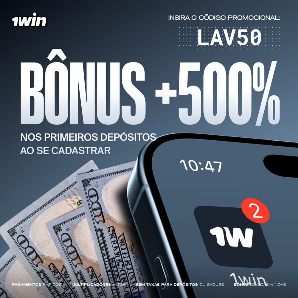 Bônus de R$5 Reais no Cadastro: Entenda como Funciona o Bônus de 500%