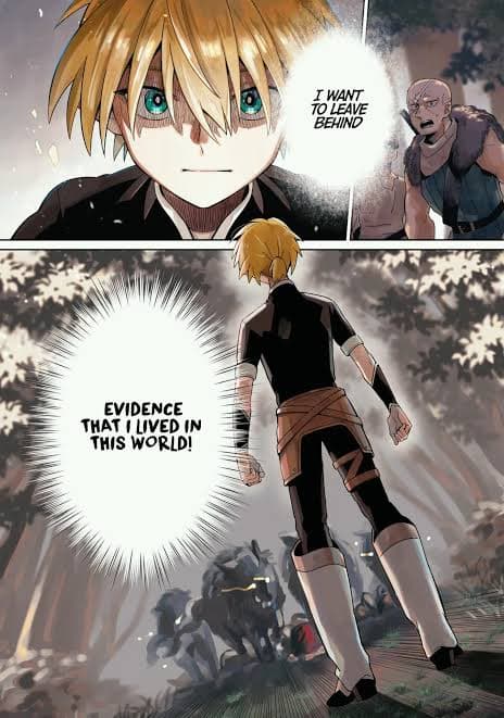 the reincarnated elf left on a journey to master his magic and with his