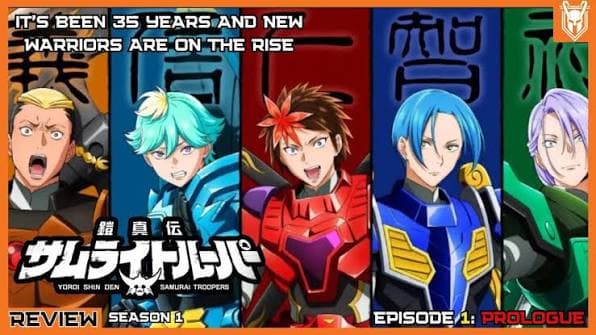 Yoroi-Shinden Samurai Troopers: 2ª Parte Ganha Prévia da Música de Encerramento e Estreia em Julho